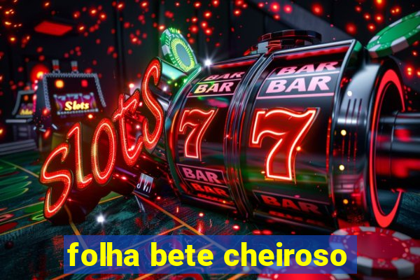 folha bete cheiroso