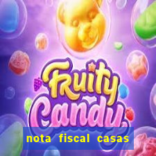 nota fiscal casas bahia 2 via