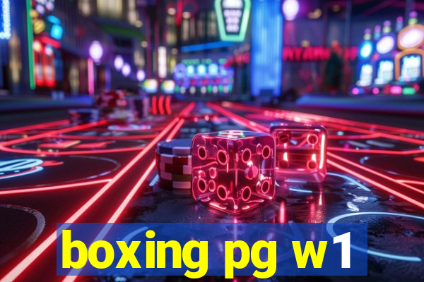 boxing pg w1