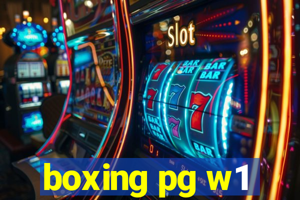 boxing pg w1