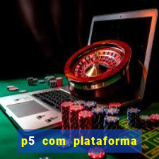 p5 com plataforma de jogos