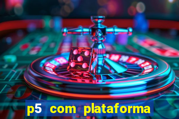 p5 com plataforma de jogos