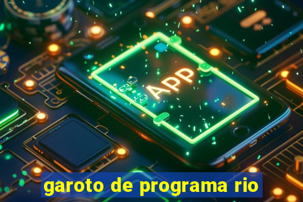 garoto de programa rio