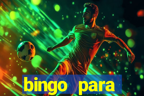 bingo para despedida de solteira para imprimir