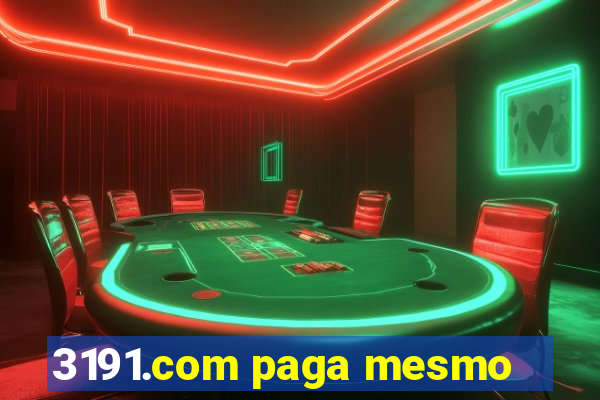 3191.com paga mesmo