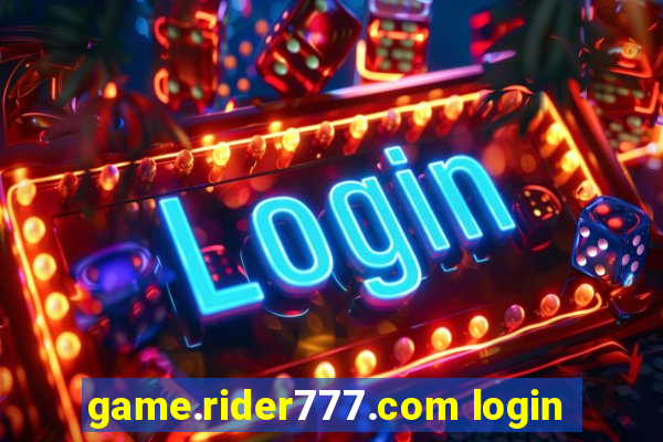 game.rider777.com login