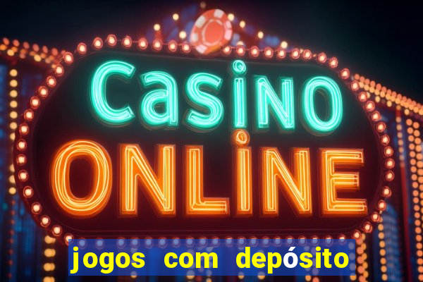 jogos com depósito de 50 centavos