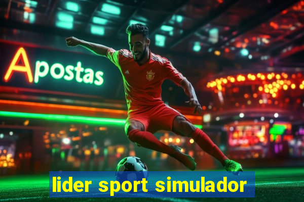 lider sport simulador