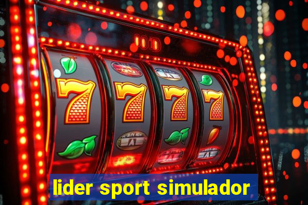 lider sport simulador