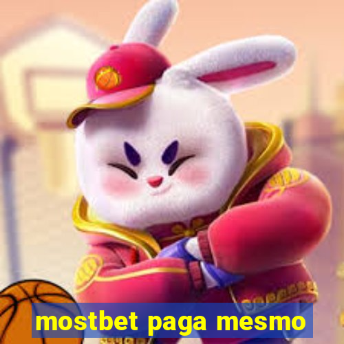 mostbet paga mesmo